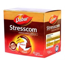 Stresscom 10 Capsules Dabur