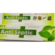 Anti Septic Cream 25gm Maharshi Bhadri  Anti Septic Cream 25gm Maharshi Bhadri