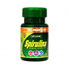 Spirulina 60 Capsules  Sunova Spirulina 60 Capsules  Sunova