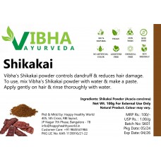 Shikakai Powder 100gm Vibha Ayurveda
