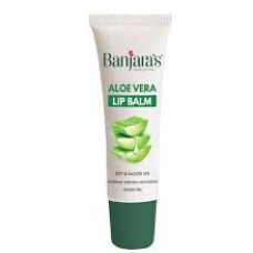 Aloe Vera Lip Balm - 10g x 3 Banjara's 