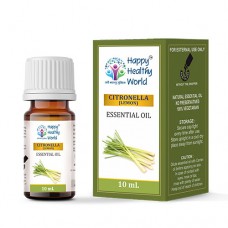 Citronella (Lemon)  Essential Oil  10ml Happy healthy World  Citronella (Lemon)  Essential Oil  10ml Happy healthy World