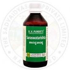 Saraswatharishta 500ml B V Pundit's  Saraswatharishta 500ml B V Pundit's
