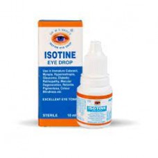 Isotine Eye Drops 10ml x 6 Jagat Pharma  Isotine Eye Drops 10ml x 6 Jagat Pharma