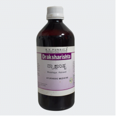 Draksharishta 500ml B V Pundit's  Draksharishta 500ml B V Pundit's