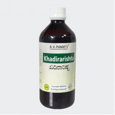 Khadirarishta 500ml B V Pundit's 