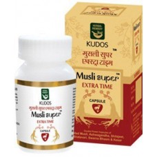 Musli Super Extra Time 30 Capsules  Kudos Ayurveda