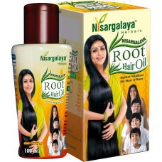 Nisargalaya Root Hair Oil 100ml Nisargalaya Herbals Nisargalaya Root Hair Oil 100ml Nisargalaya Herbals