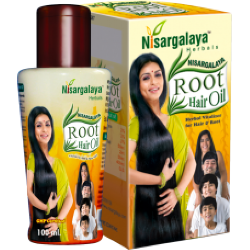 Nisargalaya Root Hair Oil 100ml Nisargalaya Herbals