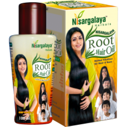 Nisargalaya Root Hair Oil 100ml Nisargalaya Herbals Nisargalaya Root Hair Oil 100ml Nisargalaya Herbals