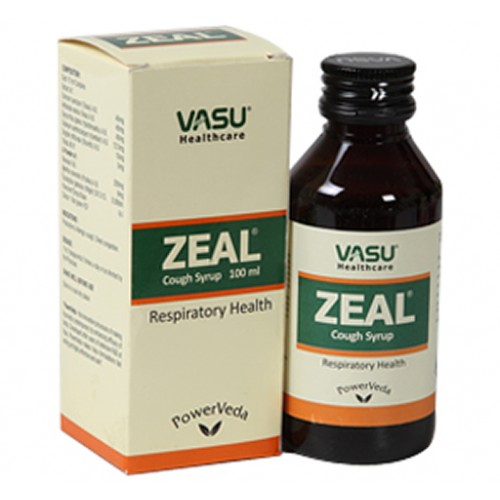 Zeal Cough Syrup 100ml Vasu Healthcare Pvt. Ltd.